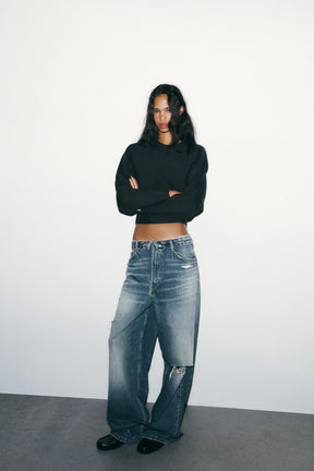 EINFACHER STRICKPULLOVER