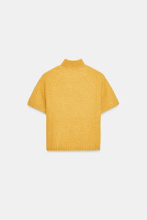 Kurzer, weicher Strickpullover