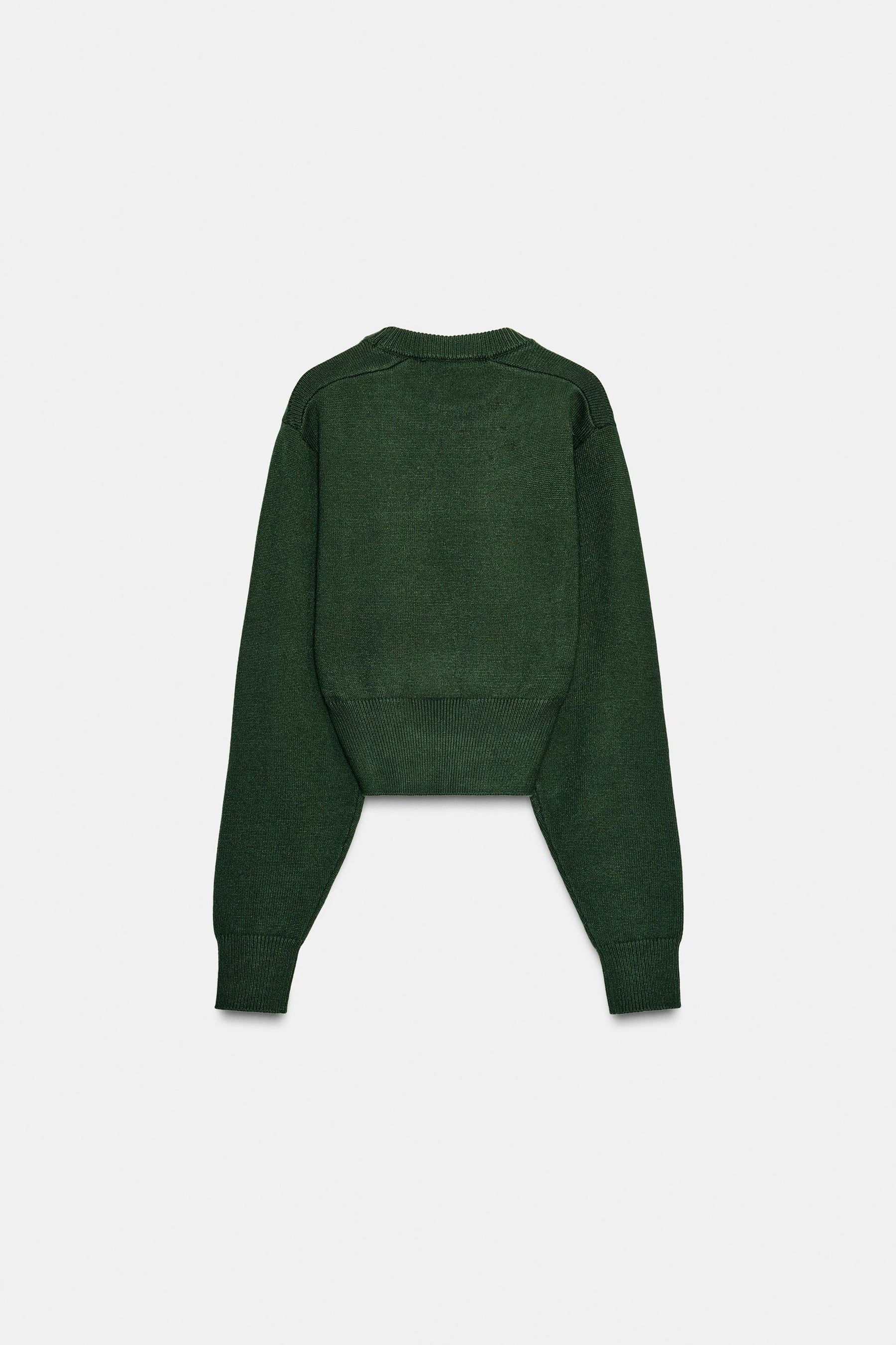 KURZGESTRICHENER PULLOVER