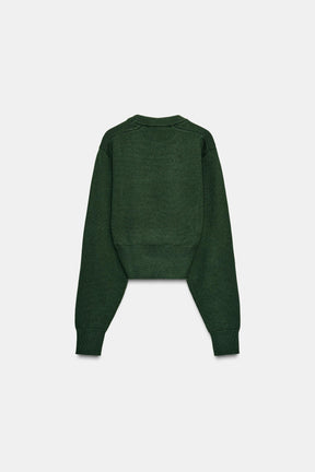 KURZGESTRICHENER PULLOVER