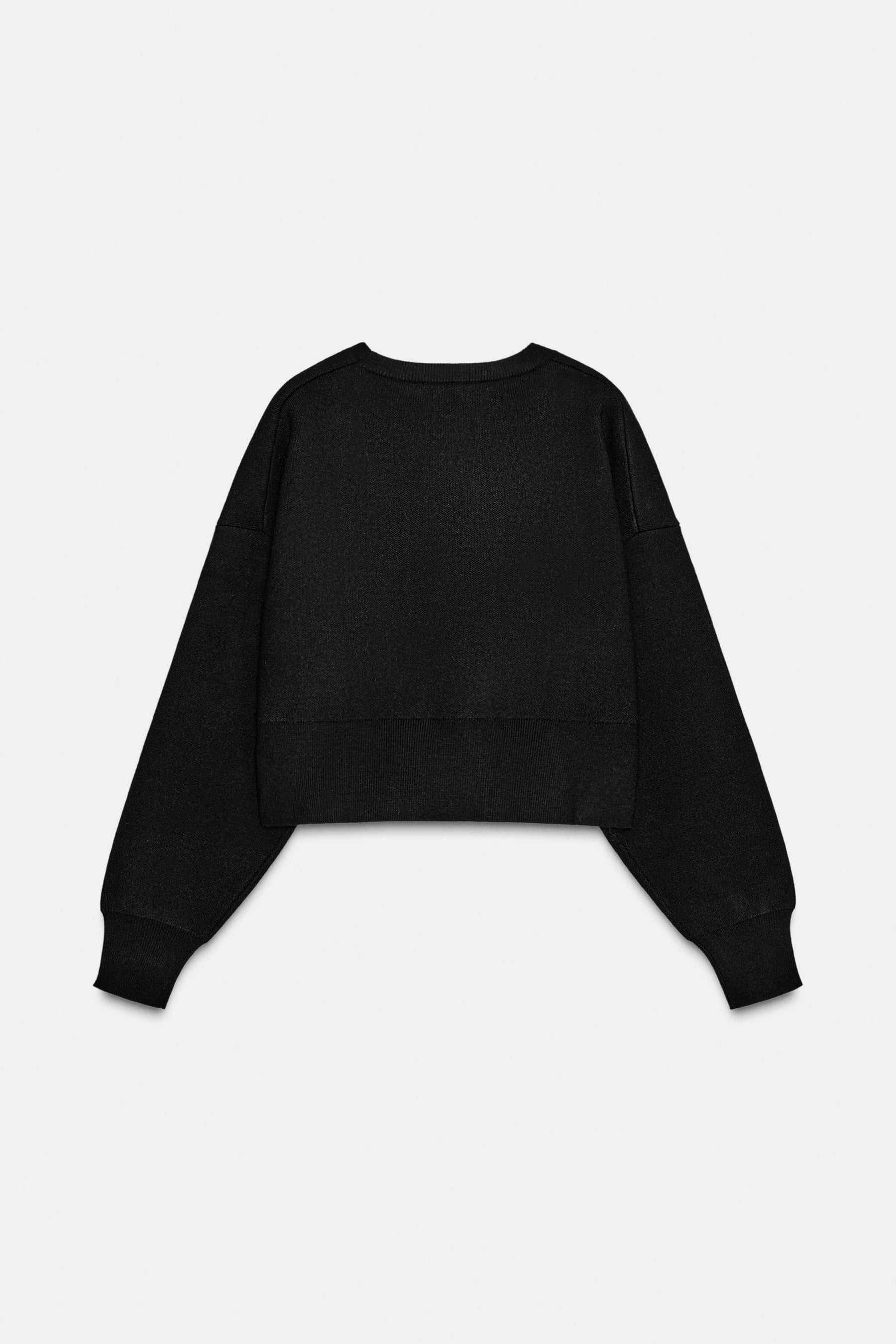 KURZGESTRICHENER PULLOVER