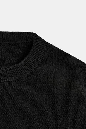 KURZGESTRICHENER PULLOVER