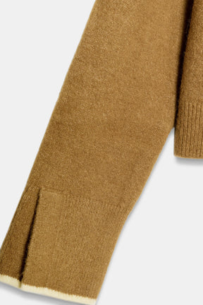 Strickpullover mit Borten