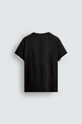 T-SHIRT WITH CONTRAST TRIMS - Image 7