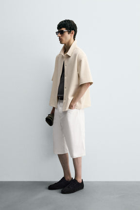 TEXTURED INTERLOCK SHIRT - Image 4