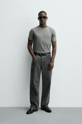 BASIC SLIM FIT T-SHIRT - Image 1