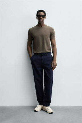 BASIC SLIM FIT T-SHIRT - Image 1