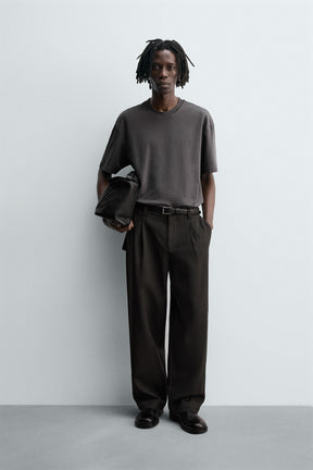 RELAXED FIT INTERLOCK T-SHIRT - Image 1