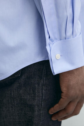 TEXTURED SHIRT WITH CUFFLINKS - Image 6