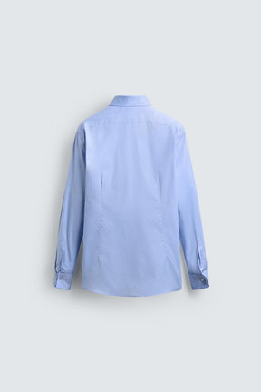 TEXTURED SHIRT WITH CUFFLINKS - Image 7