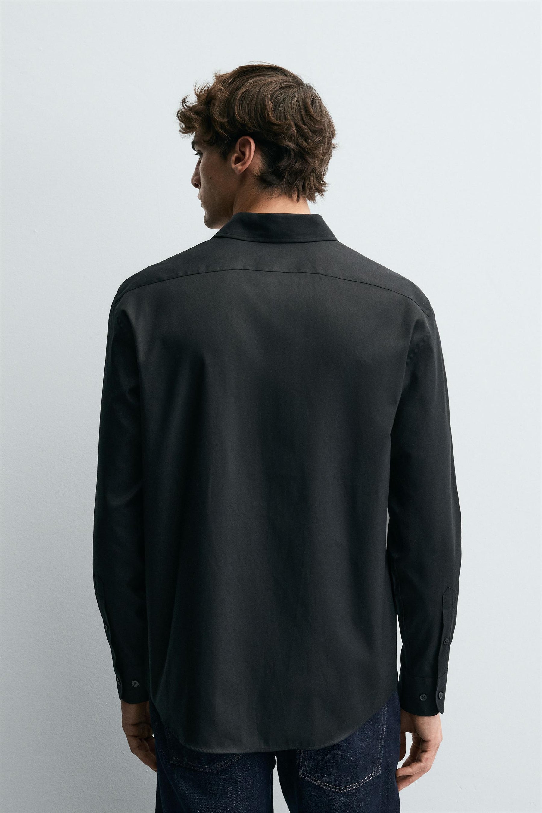 TEXTURED REGULAR FIT SHIRT - Image 3