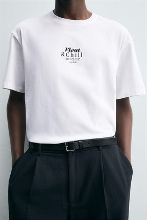 CONTRAST PRINT T-SHIRT - Image 5