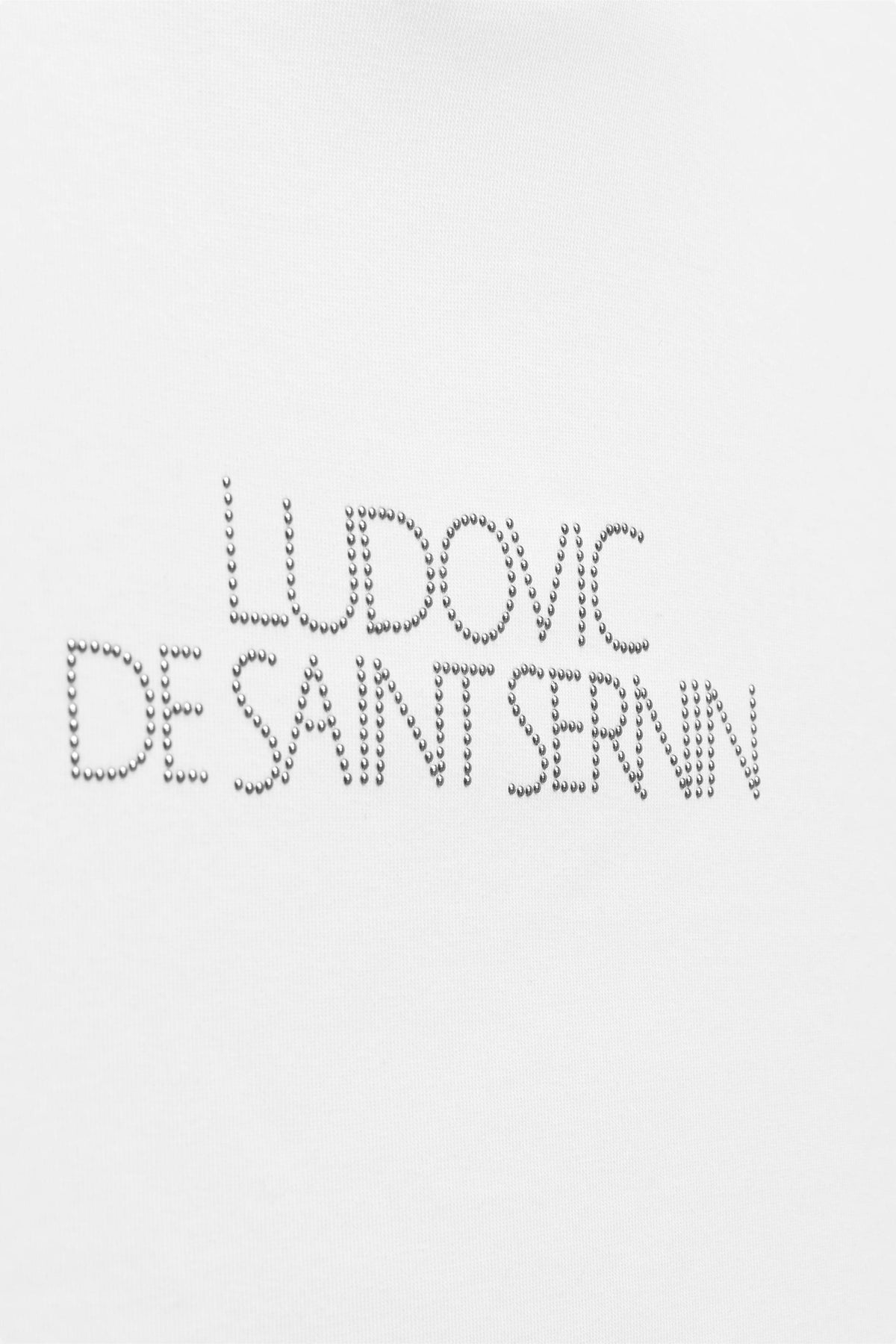 RHINESTONE LOGO TANK TOP LUDOVIC DE SAINT SERNIN x - Image 2