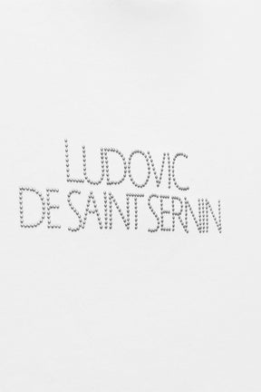 RHINESTONE LOGO TANK TOP LUDOVIC DE SAINT SERNIN x - Image 2