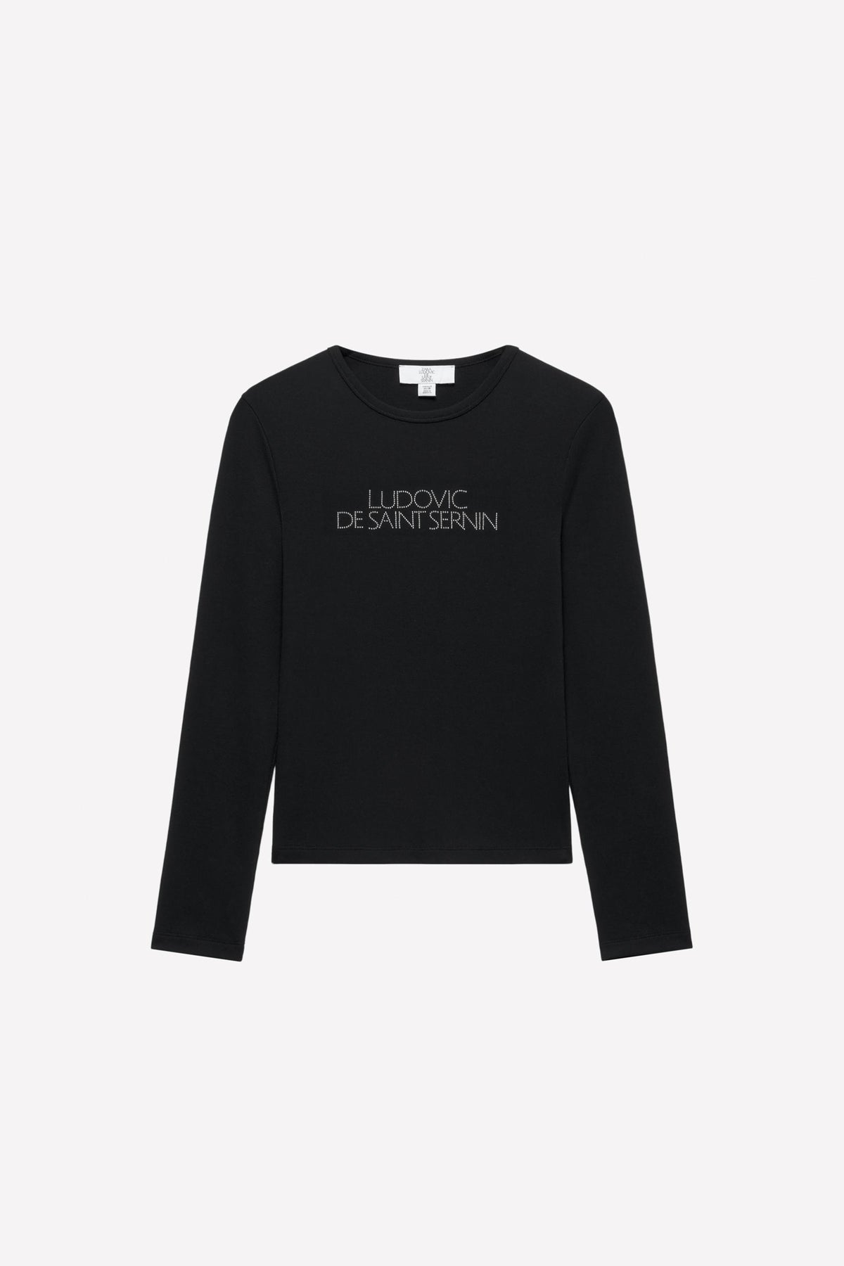 RHINESTONE LOGO T-SHIRT LUDOVIC DE SAINT SERNIN x - Image 1