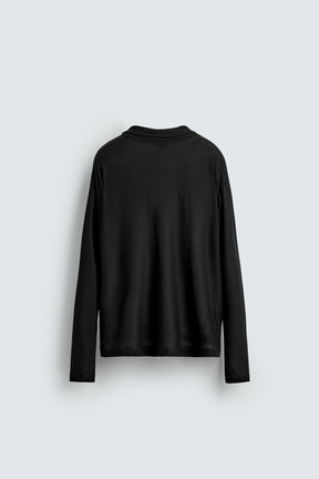 Transparentes Lyocell-Polo