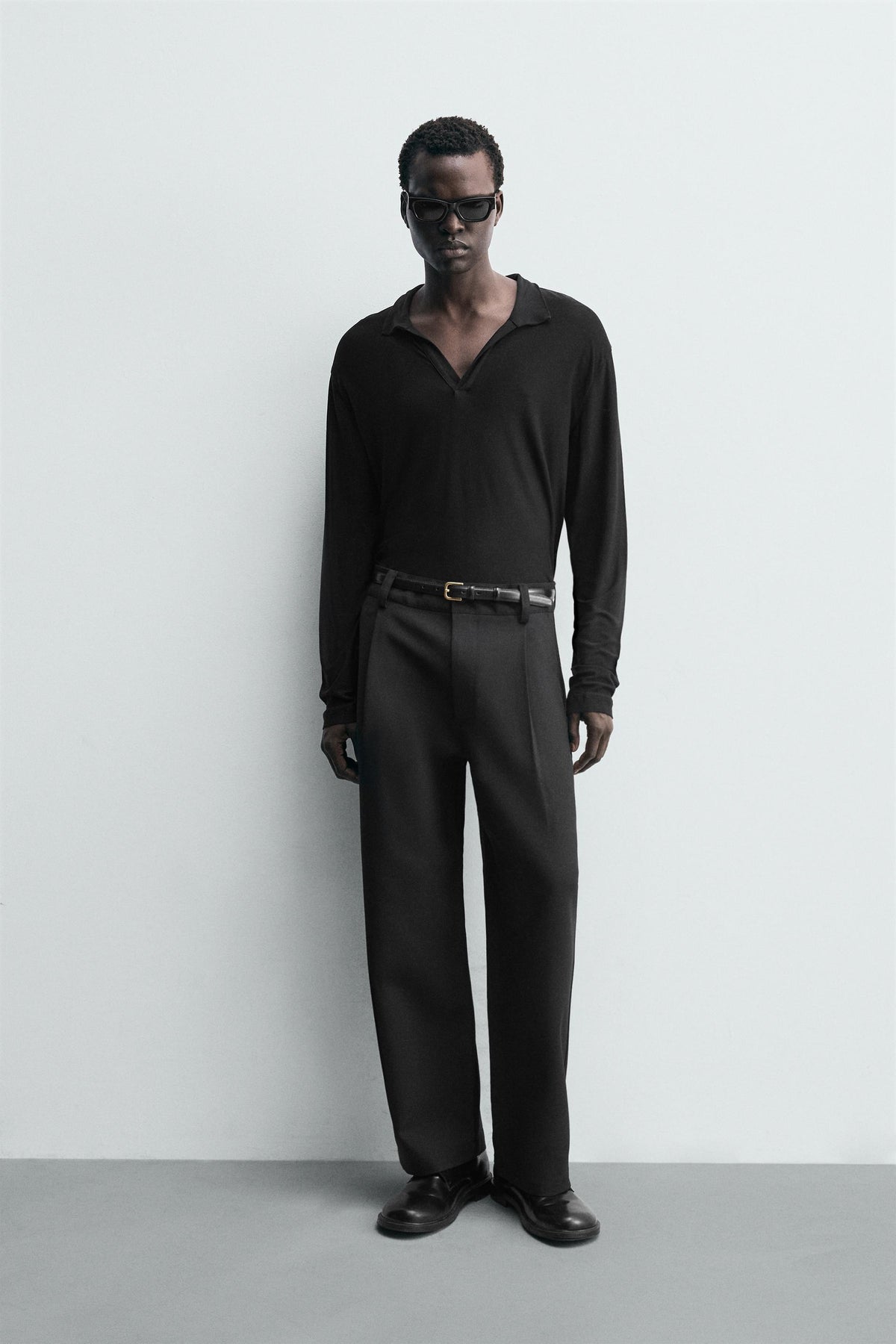 Transparentes Lyocell-Polo