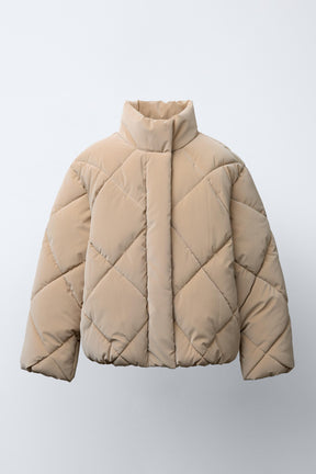 RUBBERISED PUFFER JACKET - Image 3