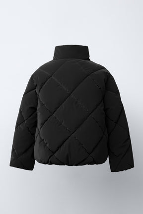 RUBBERISED PUFFER JACKET - Image 4