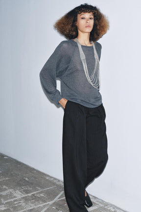 LANGÄRMLIGER PULLOVER