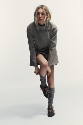 Weicher Strickpullover