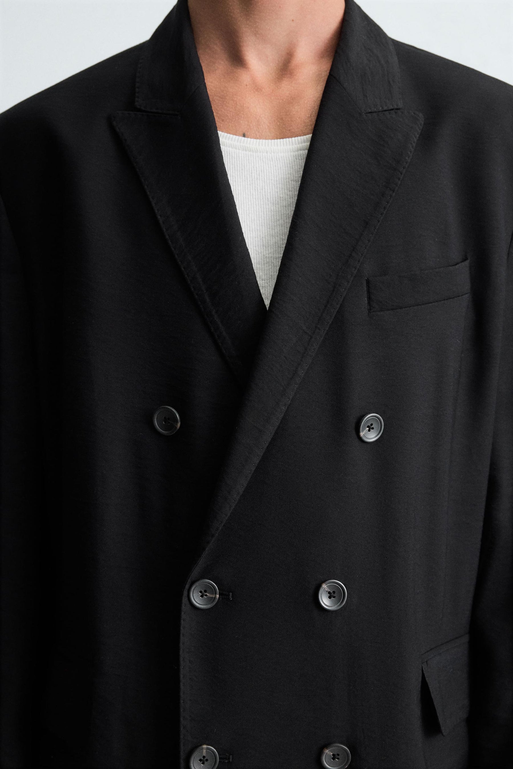 RELAXED FIT FLUID BLAZER - Image 5