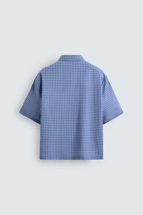 BOXY FIT CHECK SHIRT - Image 7