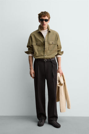 CHECK FLANNEL SHIRT AARON LEVINE X - Image 1