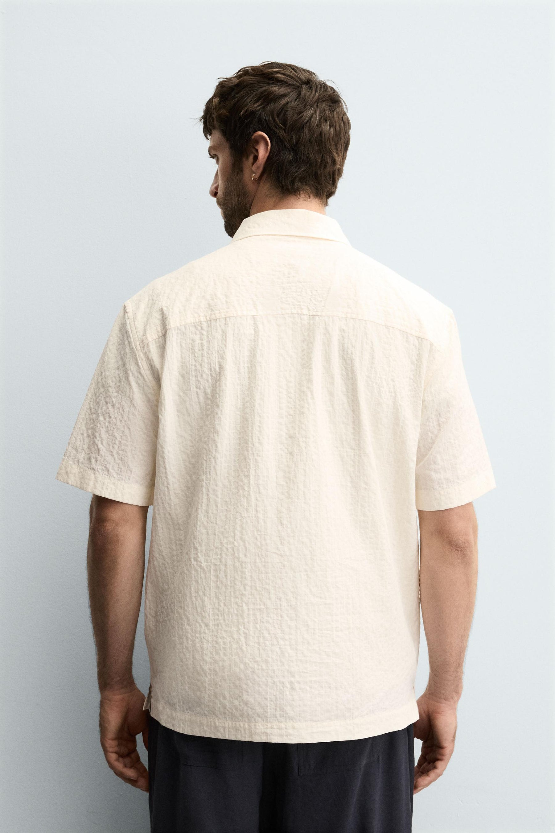 SEERSUCKER POLO SHIRT - Image 3