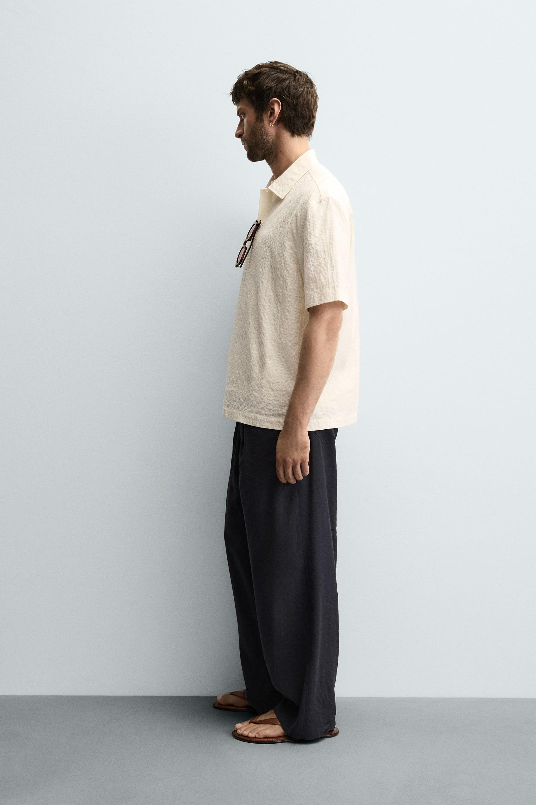 SEERSUCKER POLO SHIRT - Image 4