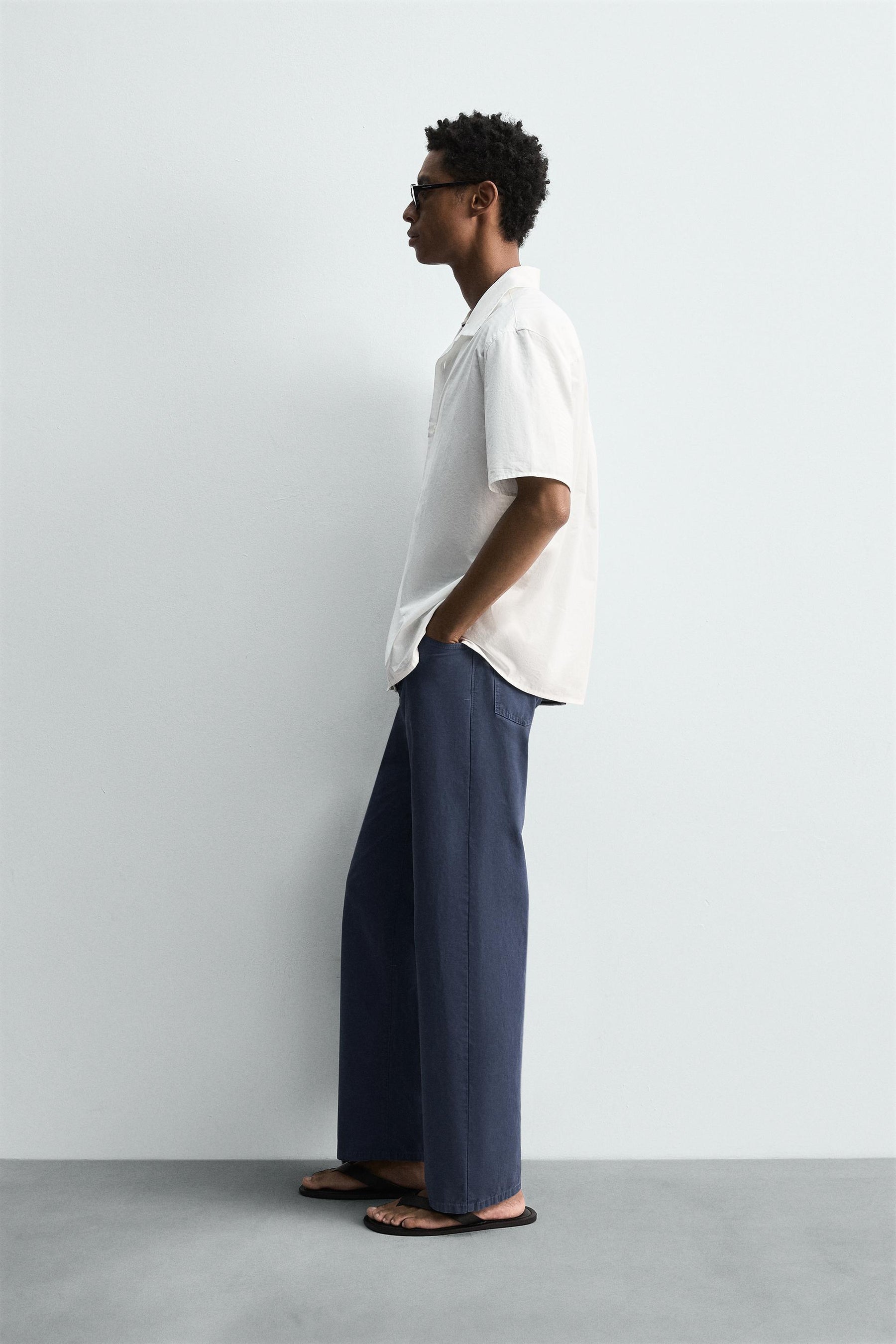 RELAXED FIT POPLIN SHIRT - Image 4