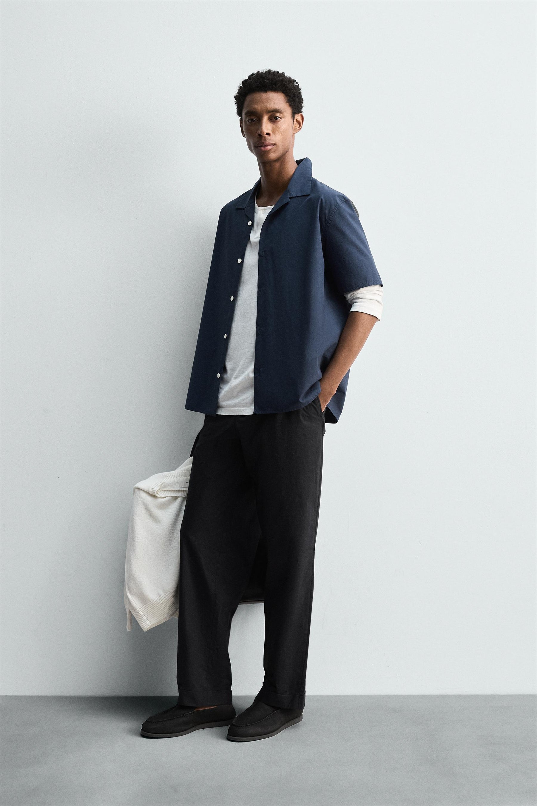 RELAXED FIT POPLIN SHIRT - Image 4