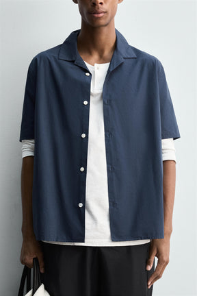 RELAXED FIT POPLIN SHIRT - Image 5