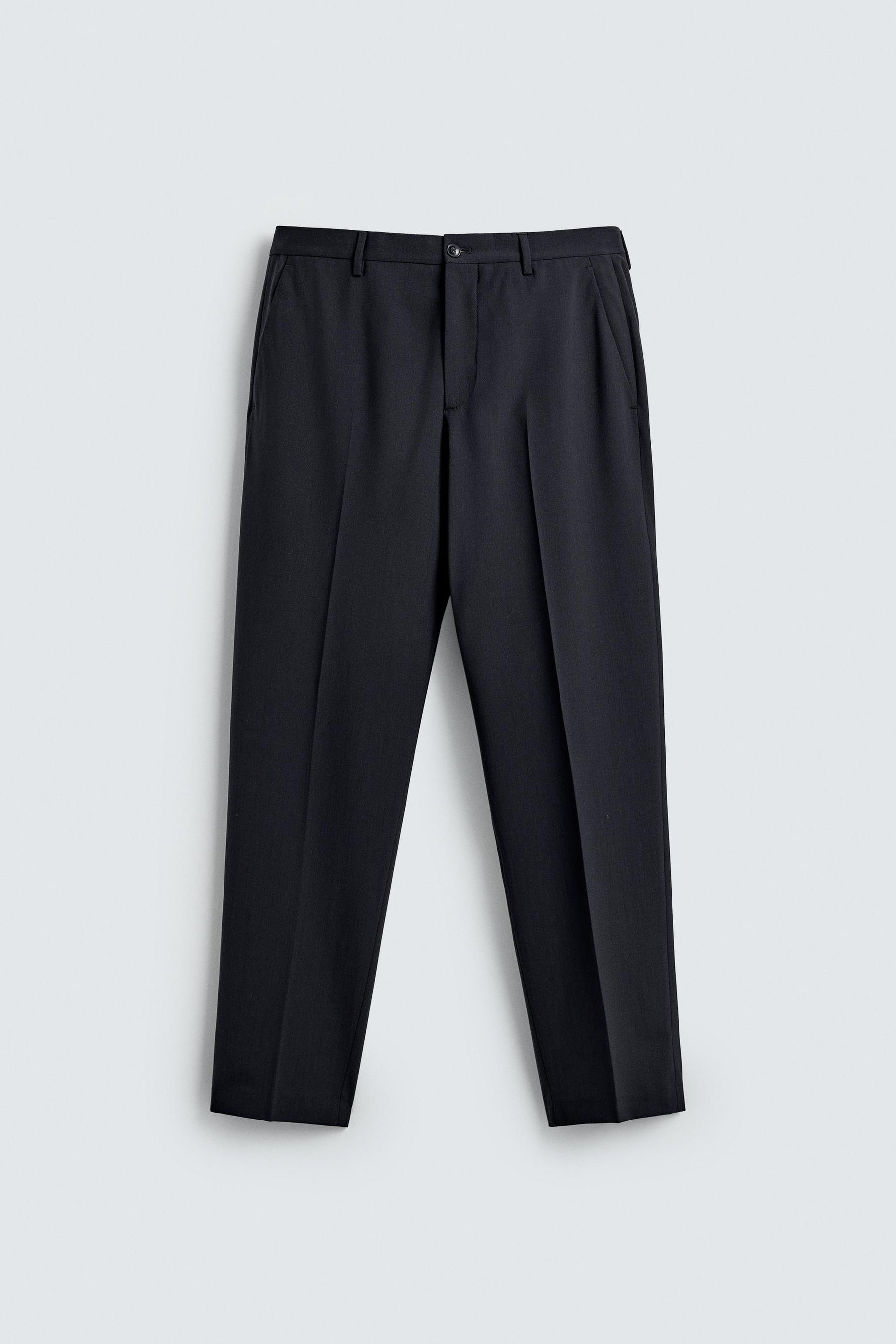 WOOL SUIT TROUSERS - Image 6