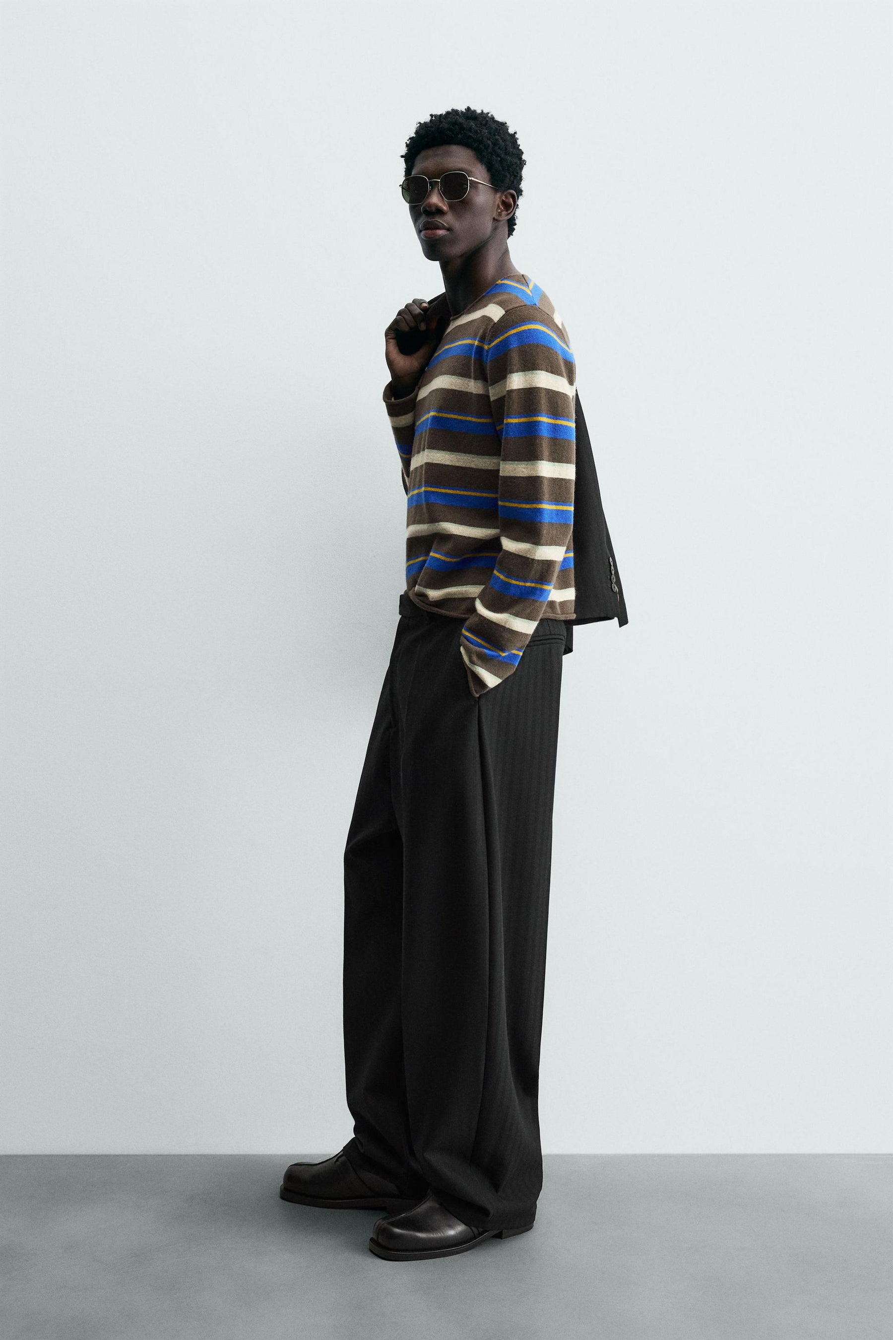 LIMITED EDITION STRIPED JACQUARD JUMPER - Image 4
