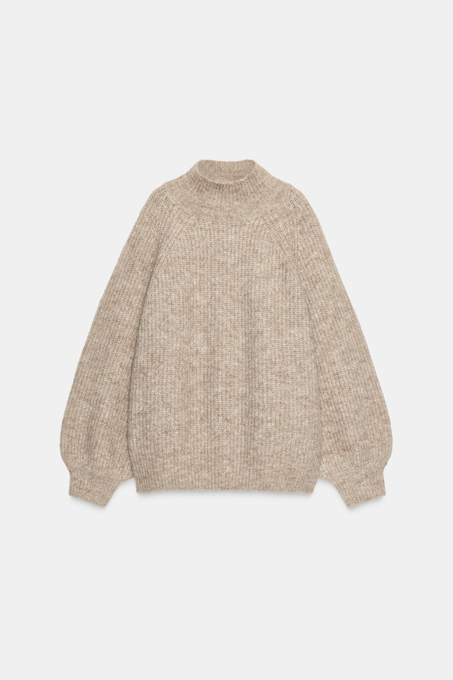 BREIT STRICKPULLOVER