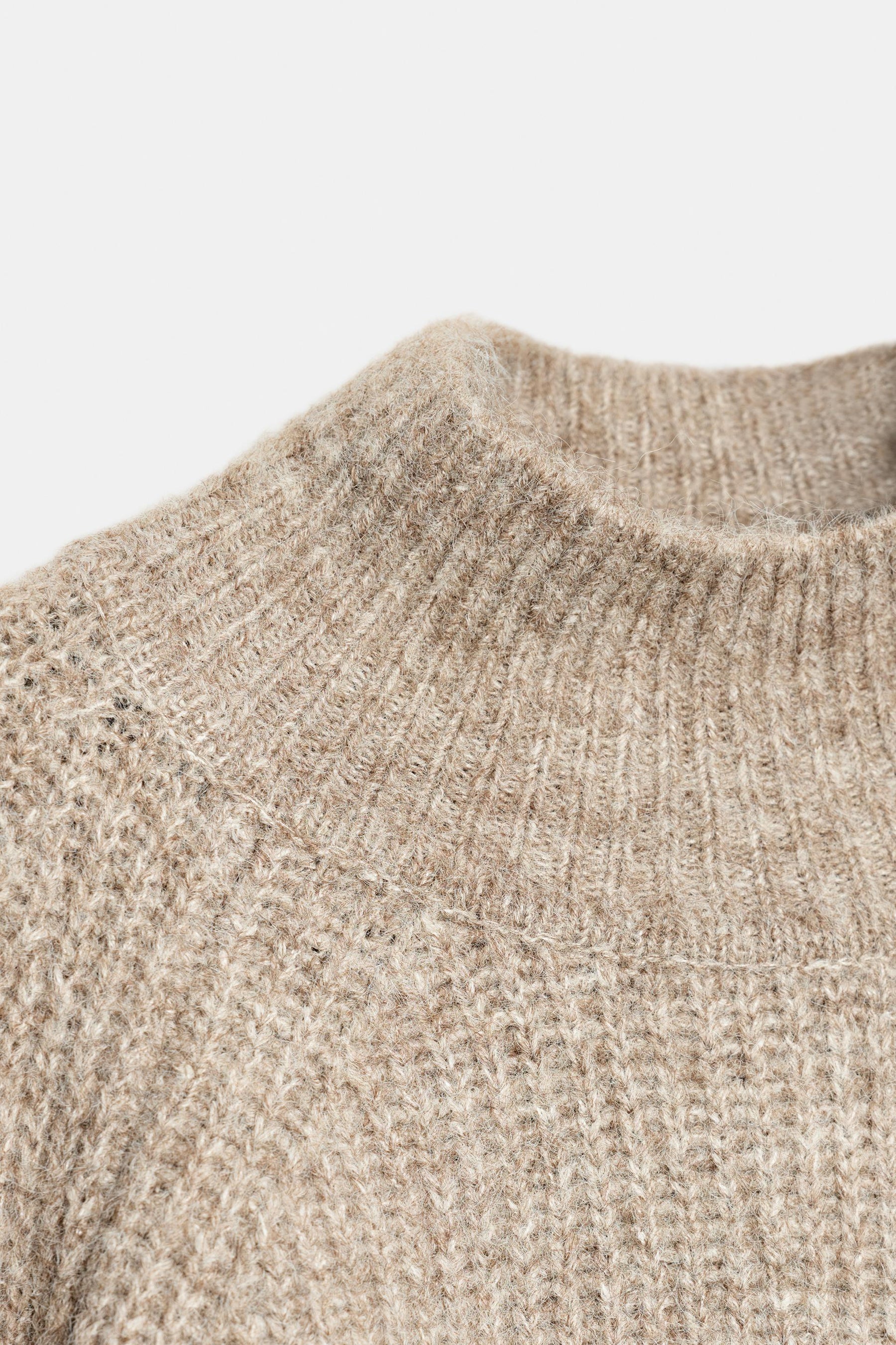 BREIT STRICKPULLOVER