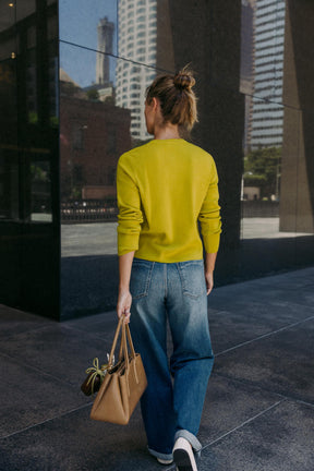 BASIC KNIT CARDIGAN WITH BUTTONS - Image 5