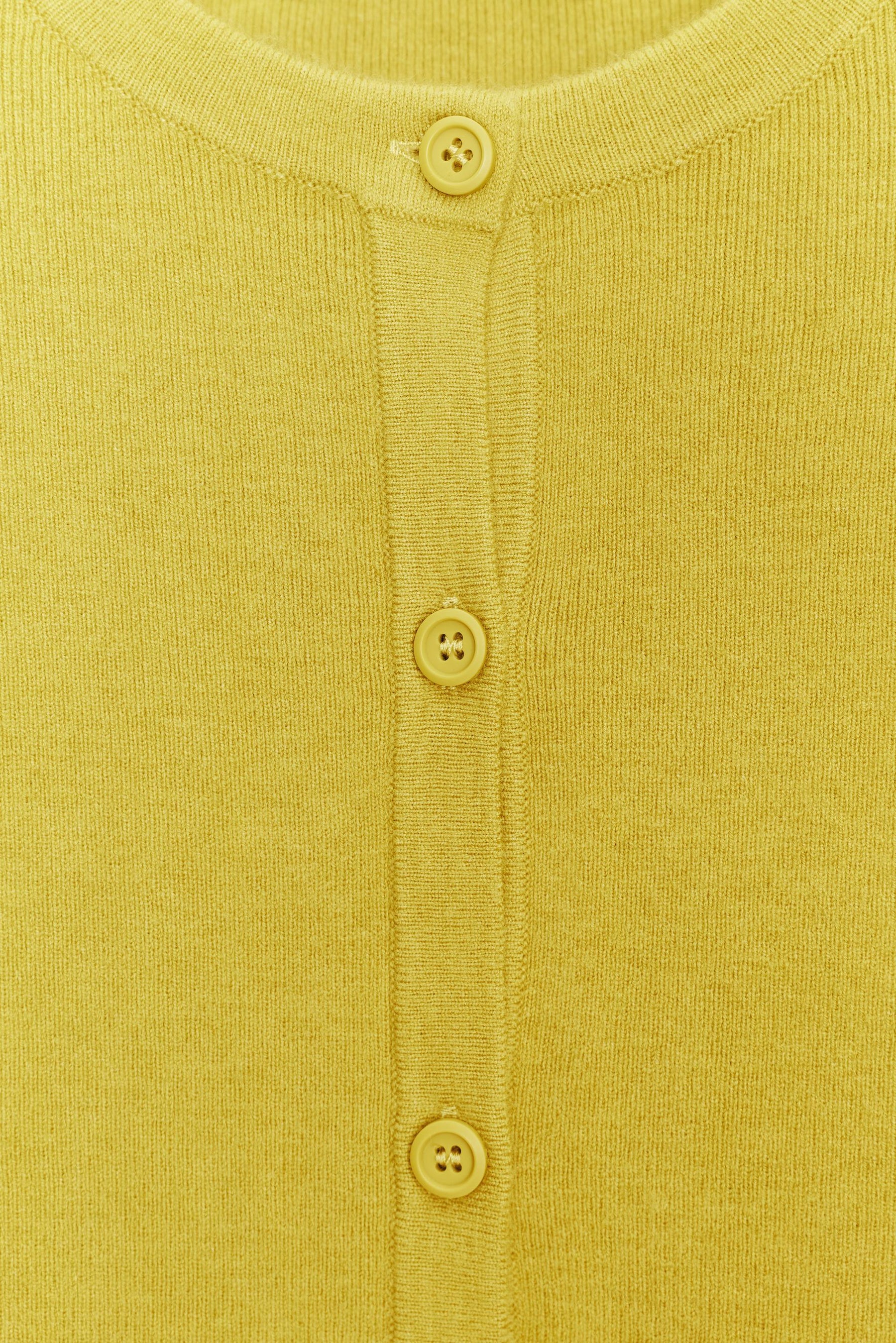 BASIC KNIT CARDIGAN WITH BUTTONS - Image 7