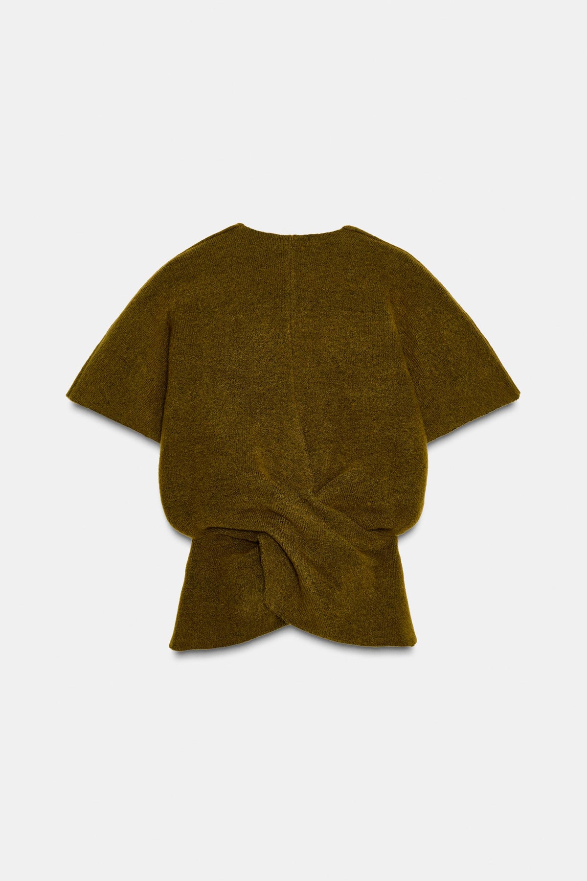 Strickpullover mit kurzen Ärmeln