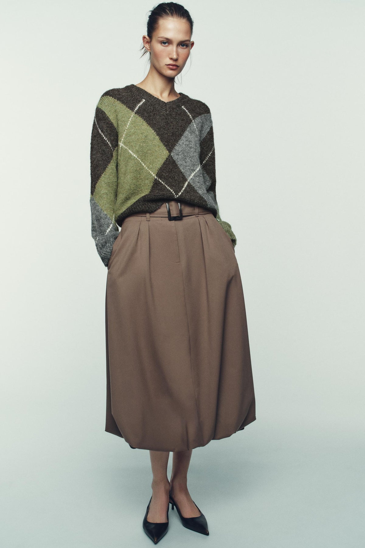 DIAMANTSTRICKPULLOVER