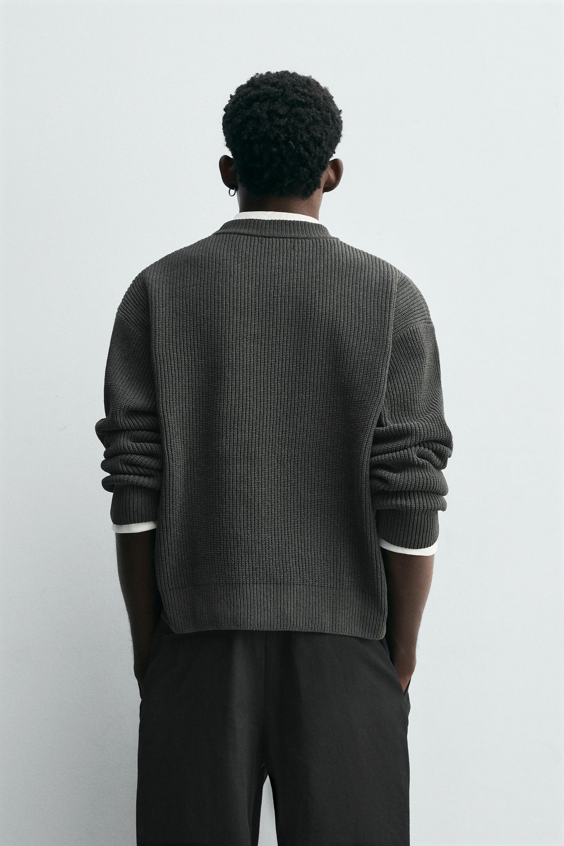 CHENILLE TEXTURED JUMPER - Image 3