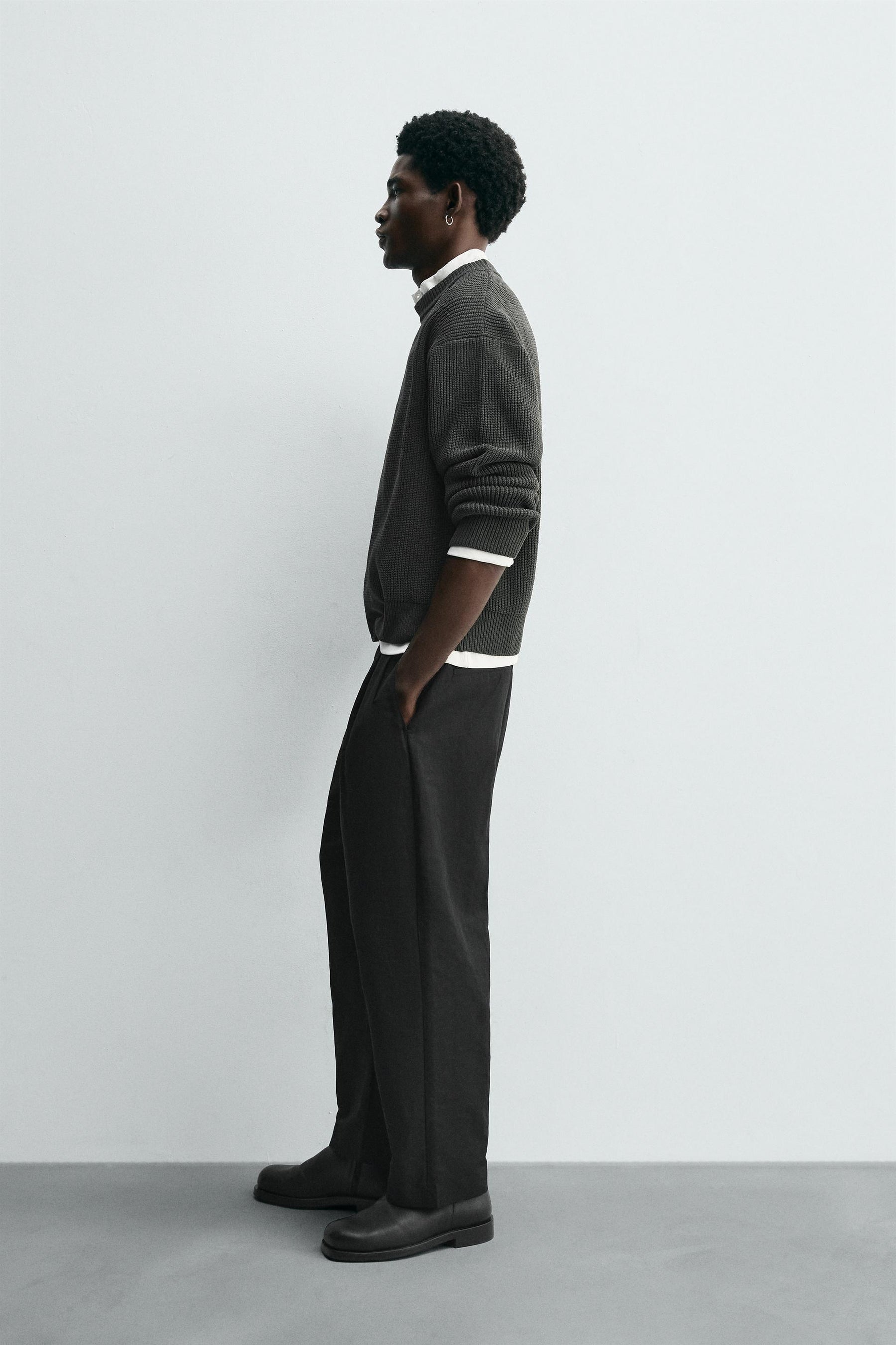 CHENILLE TEXTURED JUMPER - Image 4