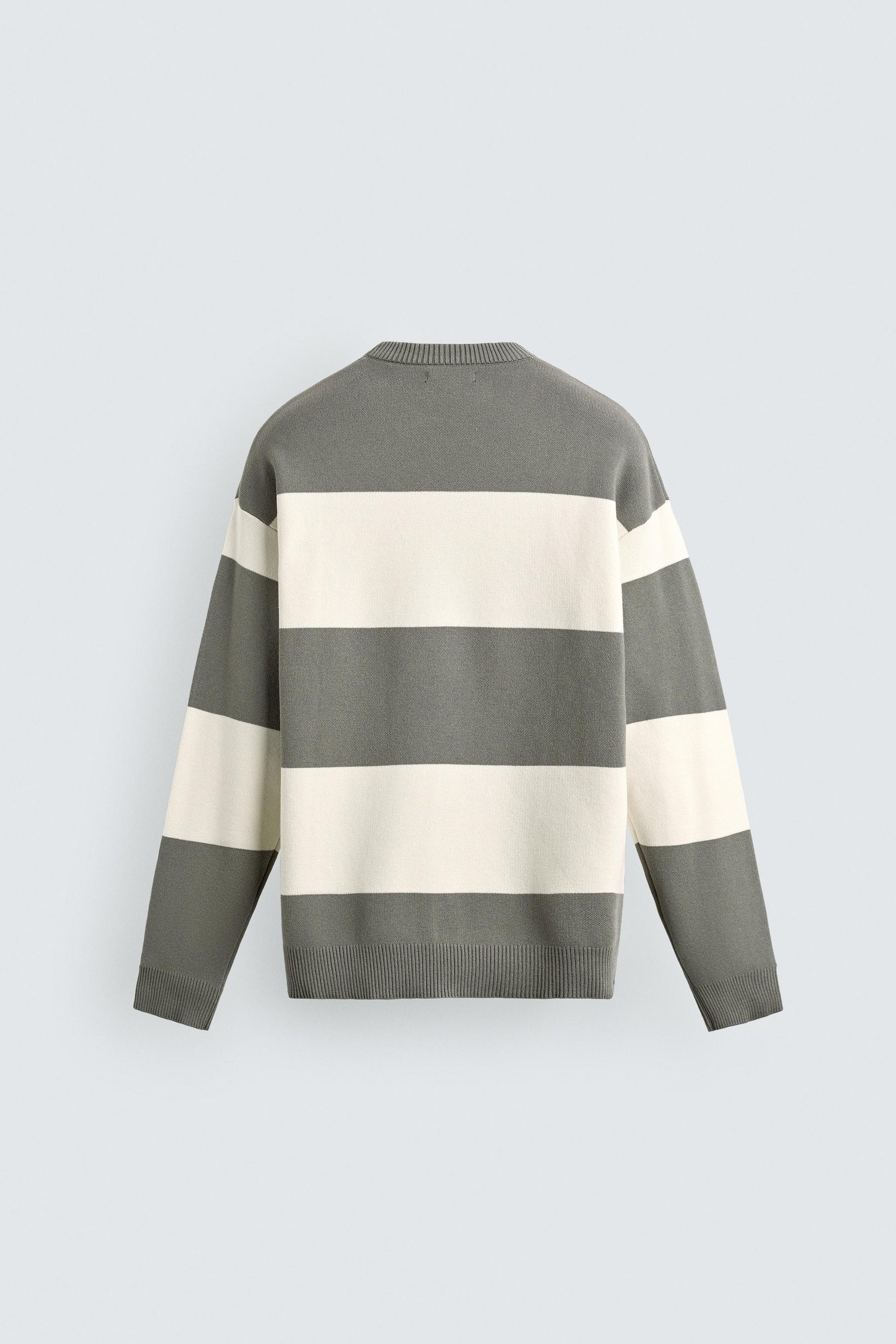 Strukturierter Strickpullover