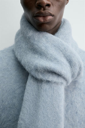 Alpaka-Mischgewebe-Schal