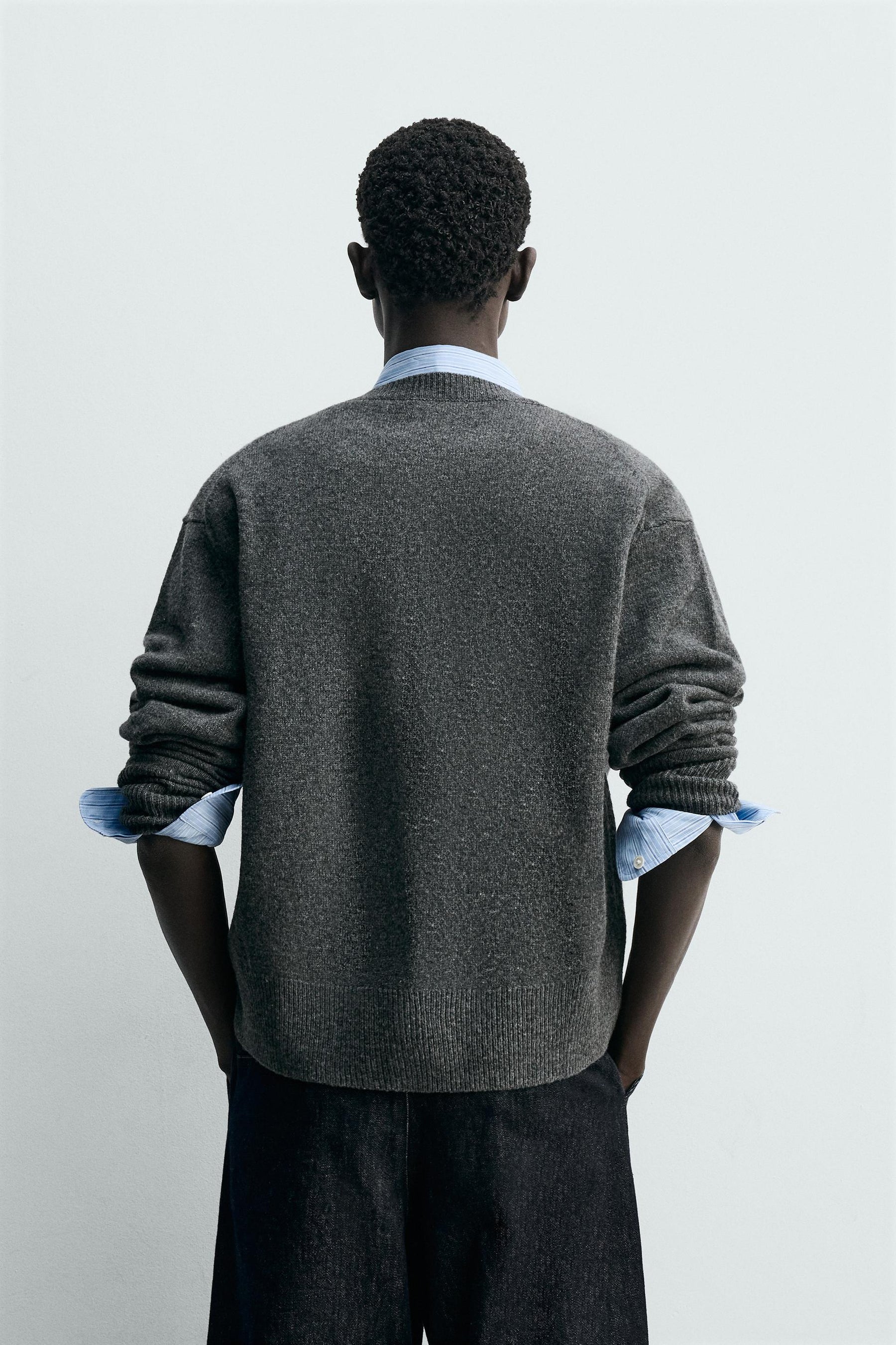 Lässiger Wollcardigan