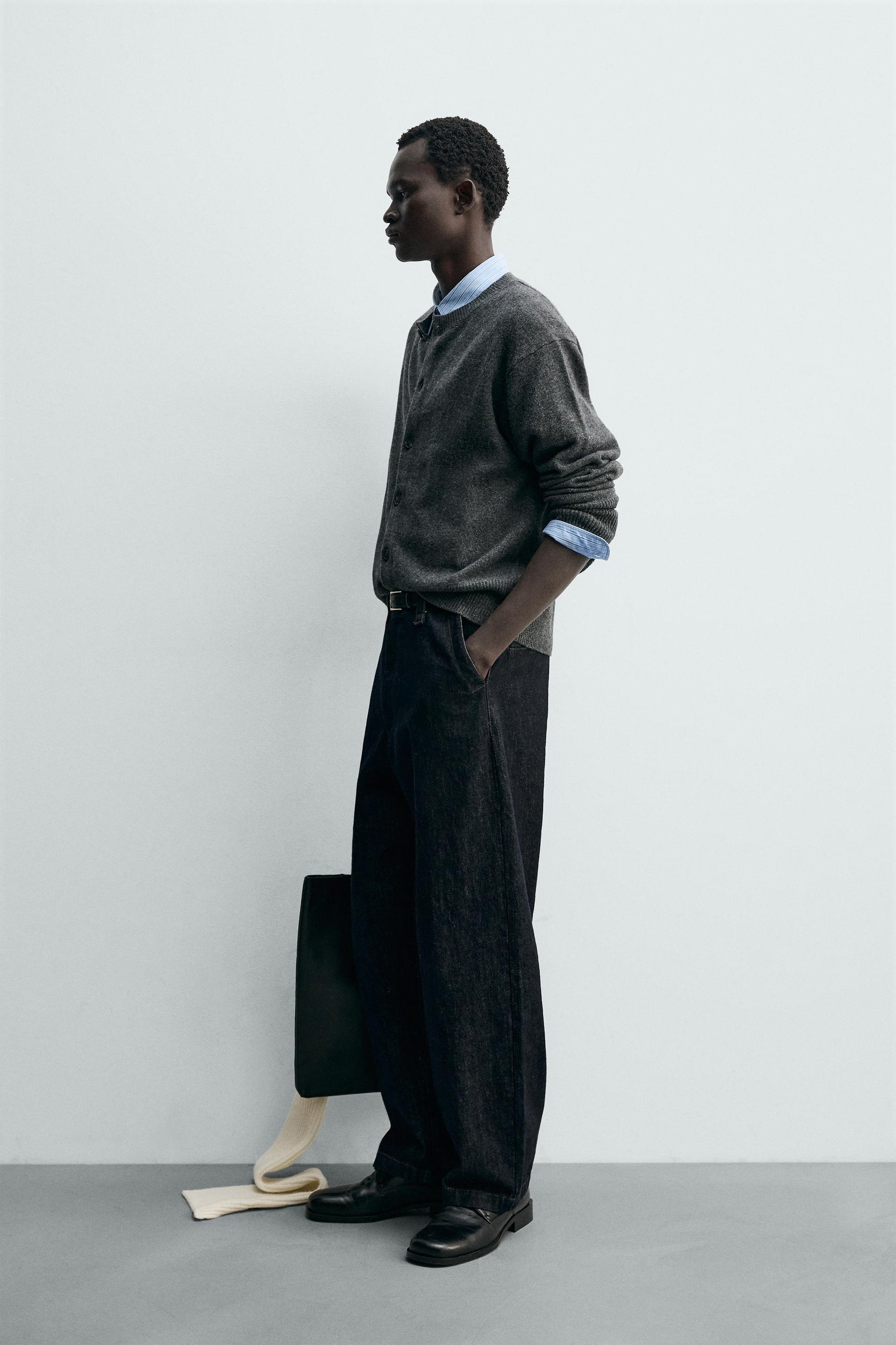 Lässiger Wollcardigan