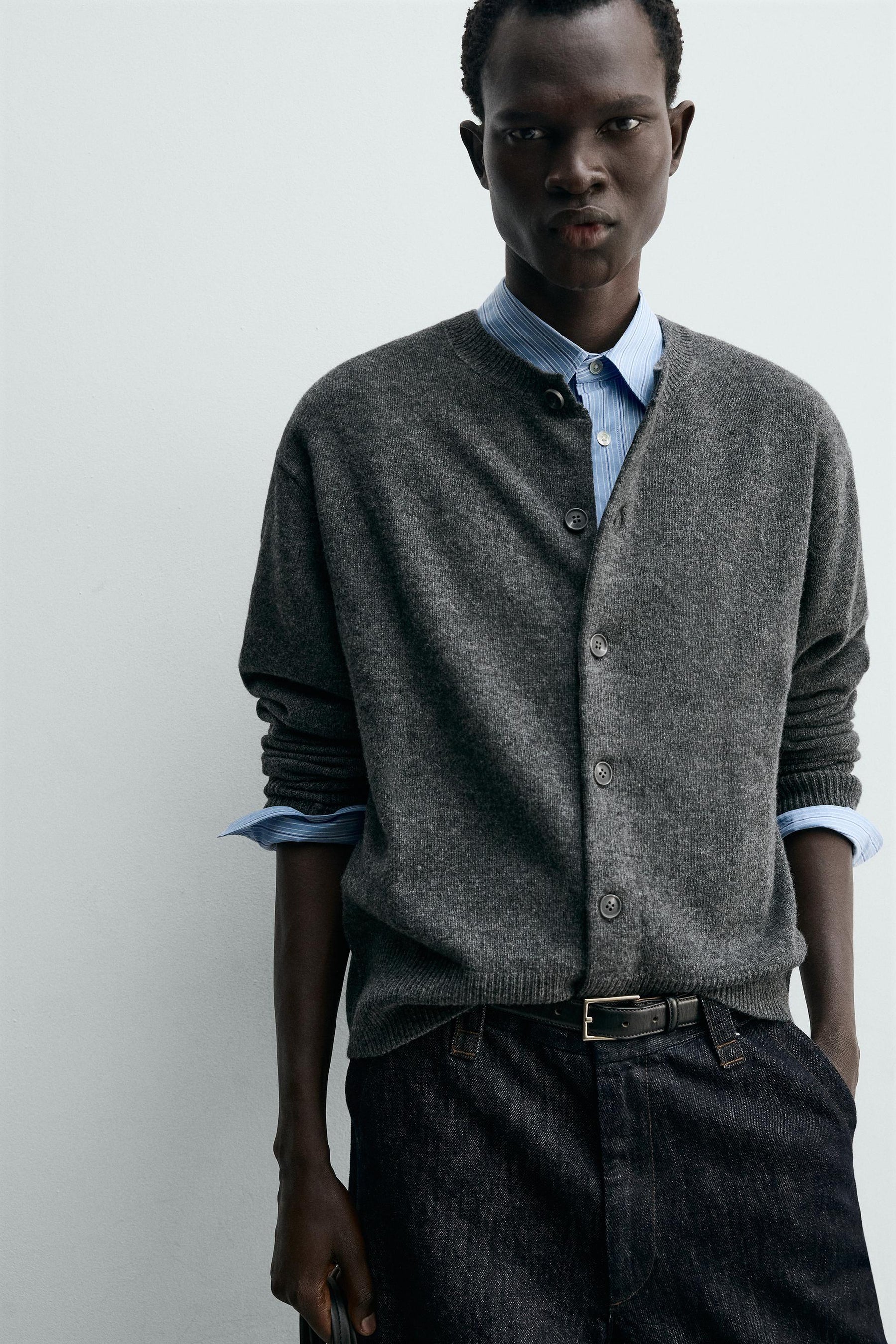 Lässiger Wollcardigan