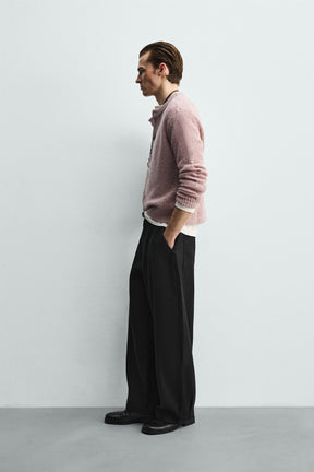 Strickjacke aus Wollmischung