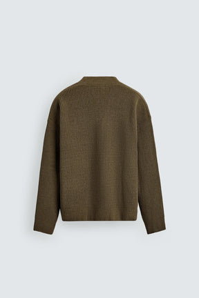 Strukturierter, lässiger Cardigan